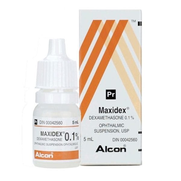 Maxidex Ophthalmic Suspension 0.1% (Non-English)